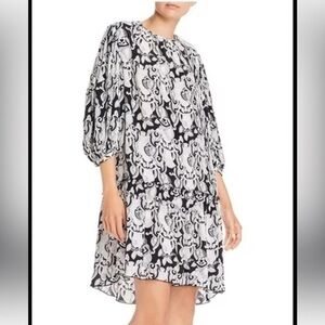 See by Chloe silk blend printed Midi Dress